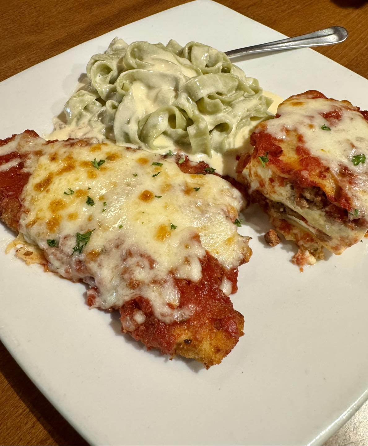 Shrimp dish at Donato's